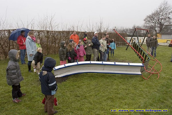 Afscheid oude glijbaan 2007
