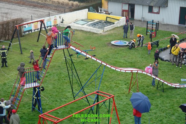 Afscheid oude glijbaan 2007