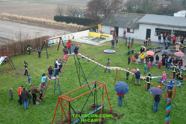 Afscheid oude glijbaan 2007