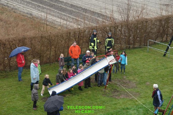 Afscheid oude glijbaan 2007
