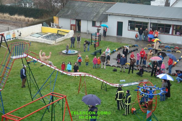 Afscheid oude glijbaan 2007