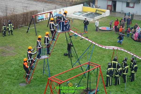 Afscheid oude glijbaan 2007