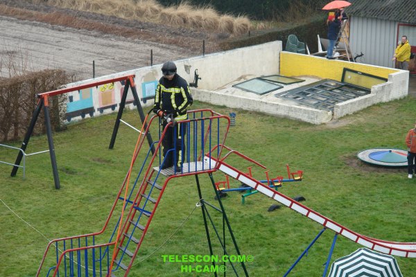 Afscheid oude glijbaan 2007