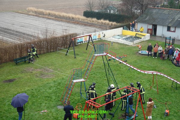 Afscheid oude glijbaan 2007