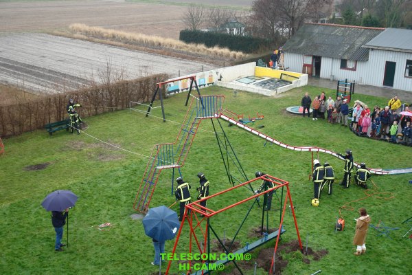 Afscheid oude glijbaan 2007