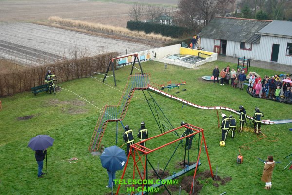 Afscheid oude glijbaan 2007