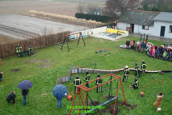 Afscheid oude glijbaan 2007