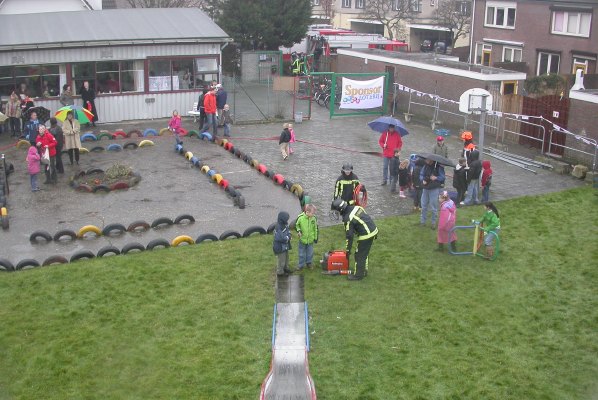 Afscheid oude glijbaan 2007
