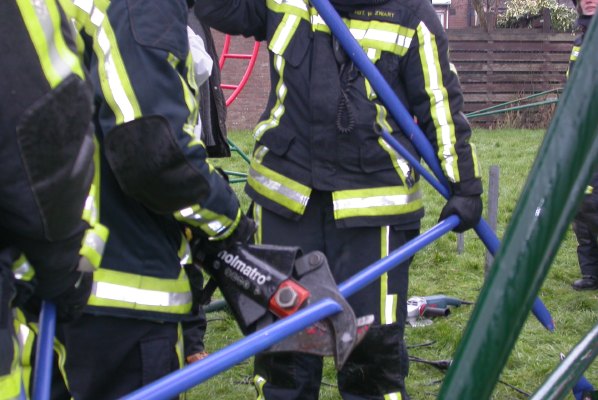Afscheid oude glijbaan 2007