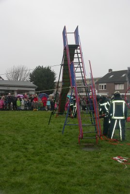 Afscheid oude glijbaan 2007