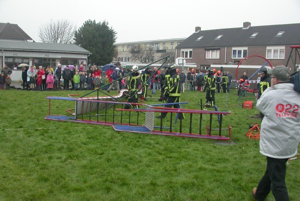 Afscheid oude glijbaan 2007