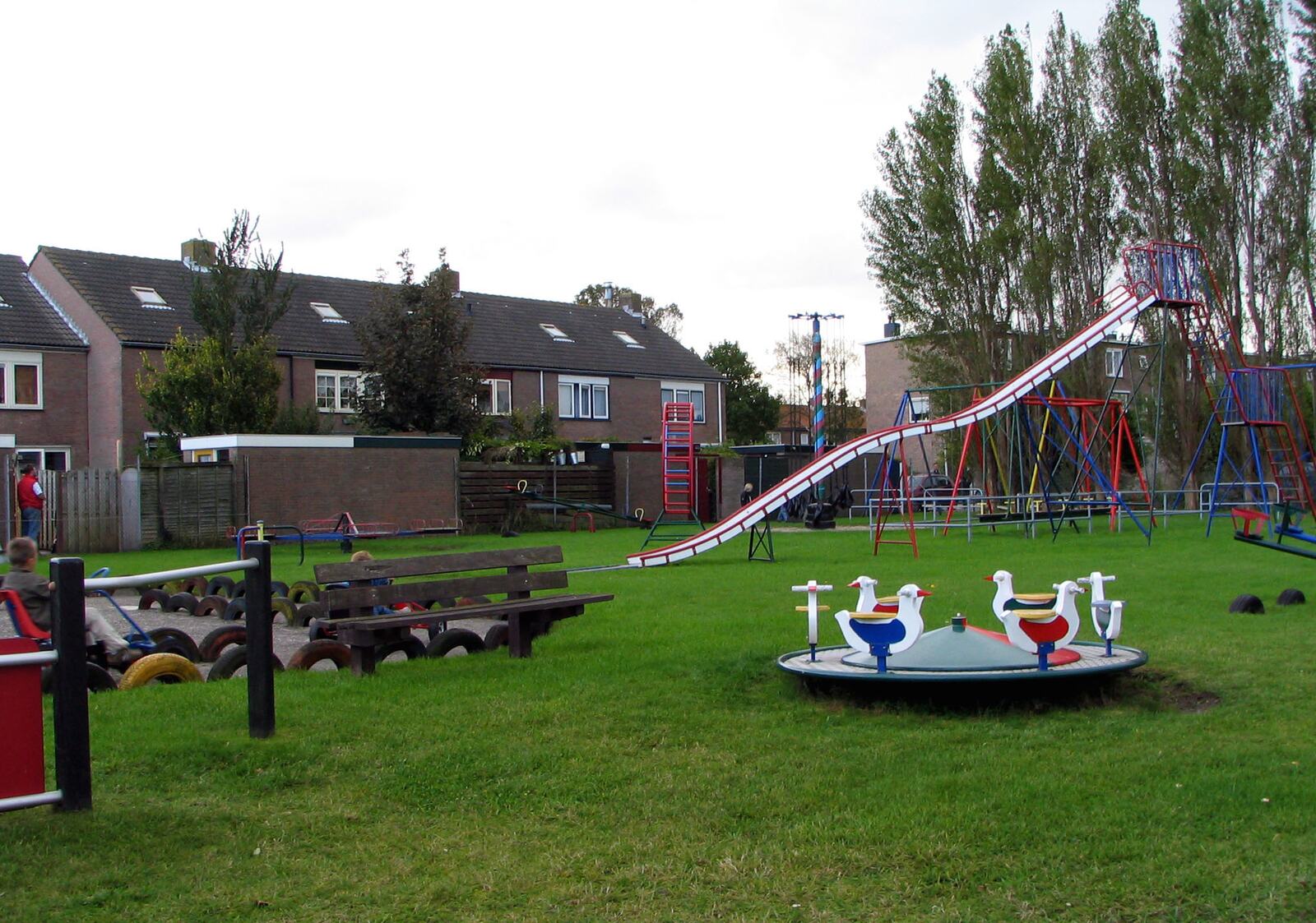 Sfeerfoto van de speeltuin uit 2004