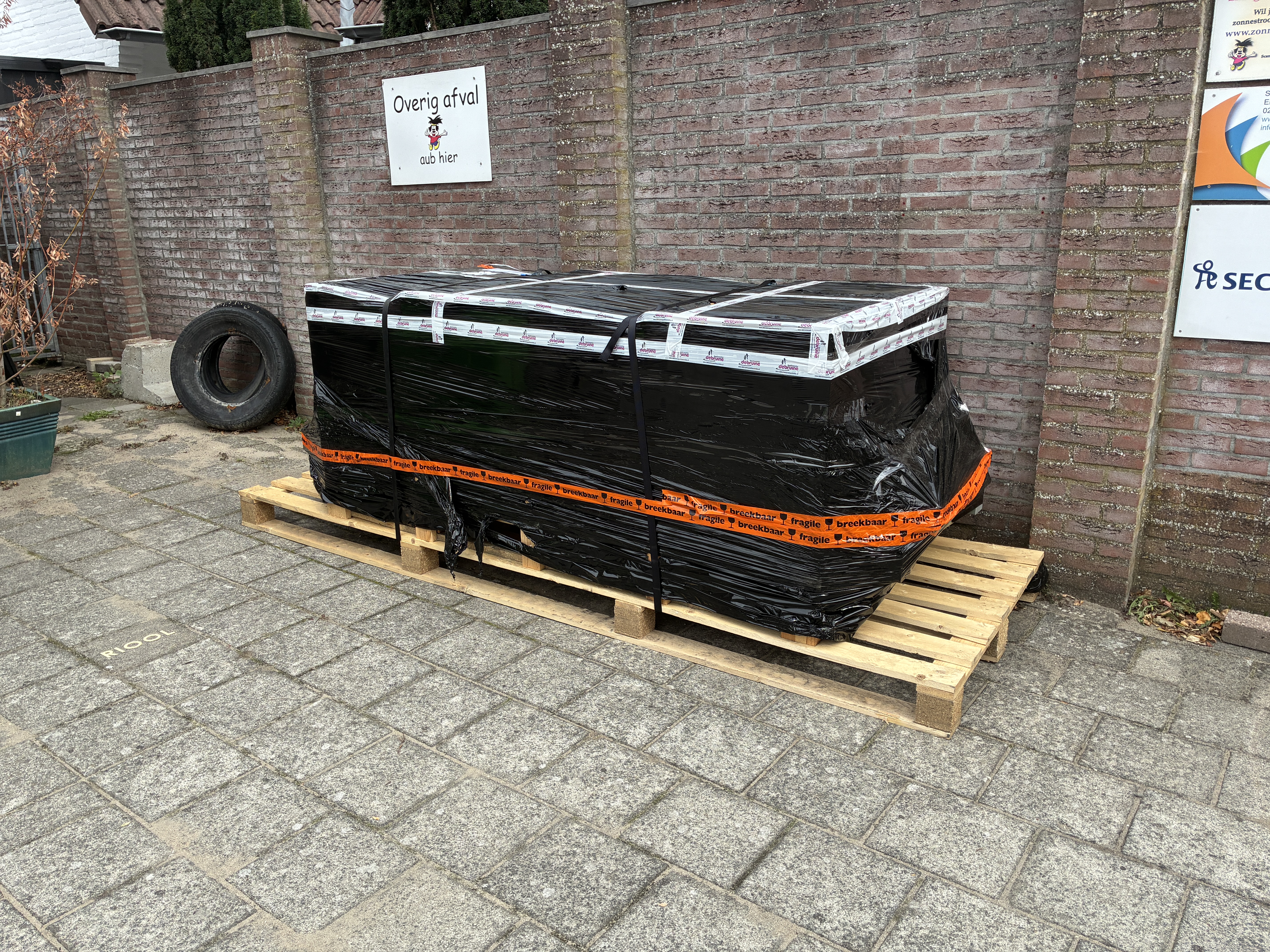 Nog een toestel dat is geleverd