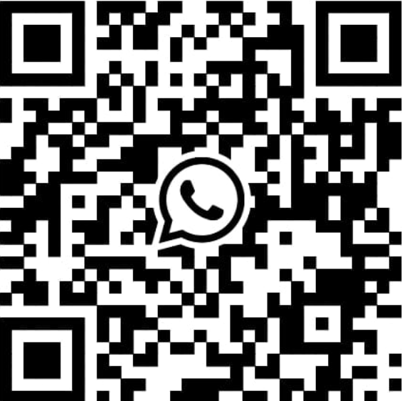 QR-code voor de gezellig Weerestein WhatsApp-appgroep